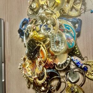 Old vintage earring lot